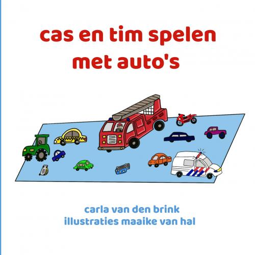 cas en tim spelen met auto's 